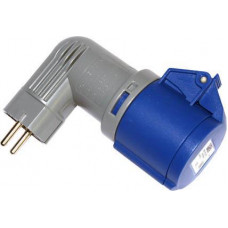 ADAPTATEUR DOMESTIQUE 2P+T => CEE 2P+T 16A