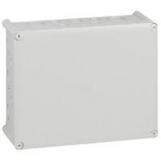 Boîte rectangul. Plexo IP 55 étanche - gris - 36 entrées