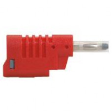 Fiche banane - 16 A - 750 V diam. 4 mm - rouge