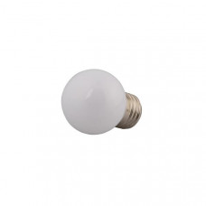 LED P45 | E27 | 1 Watt | White | White PC cap