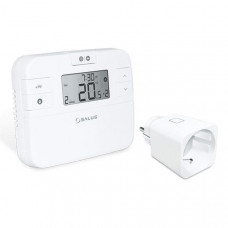 Thermostat SALUS RT510SR programmable avec prise.